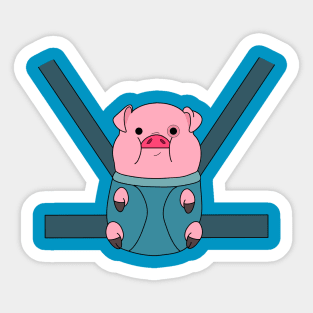 Pig Carrier Sticker